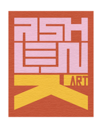 ashley lee art - orange & yellow